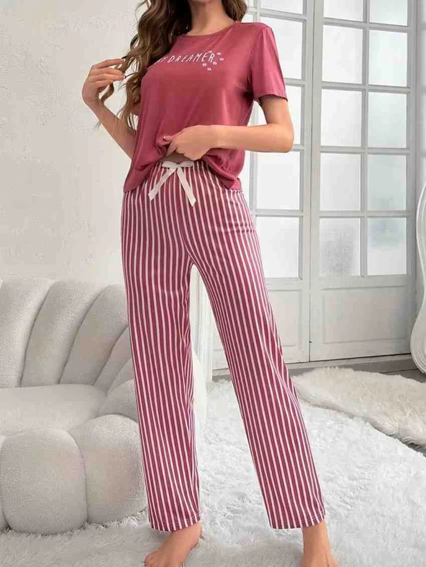 Day Dreamer Dusty Rose PJ Set